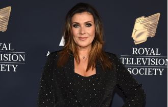 Famous TV star returns to Coronation Street for a special appearance after being away for a long time, filming on location.