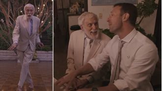 98-year-old Dick Van Dyke dances in music video with carefree spirit despite his age.