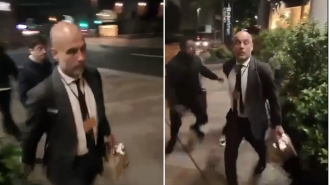 Guardiola upset with Liverpool supporter after losing to Manchester City