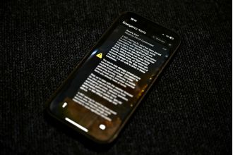 Millions received a phone alert about the Storm Darragh red warning.