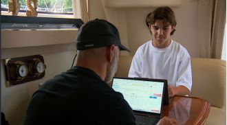 Homeschooled Maverick Valle earns $30k by studying on a boat.