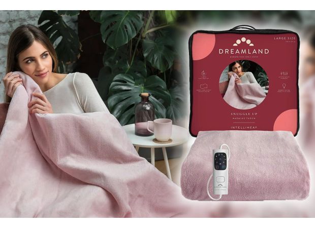 Dunelm customers opt for electric blanket, turning off their heat for cozy warmth.