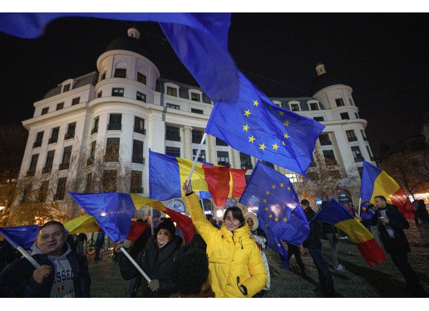 Romania's highest court cancels initial round of presidential election, far-right candidate declared winner.
