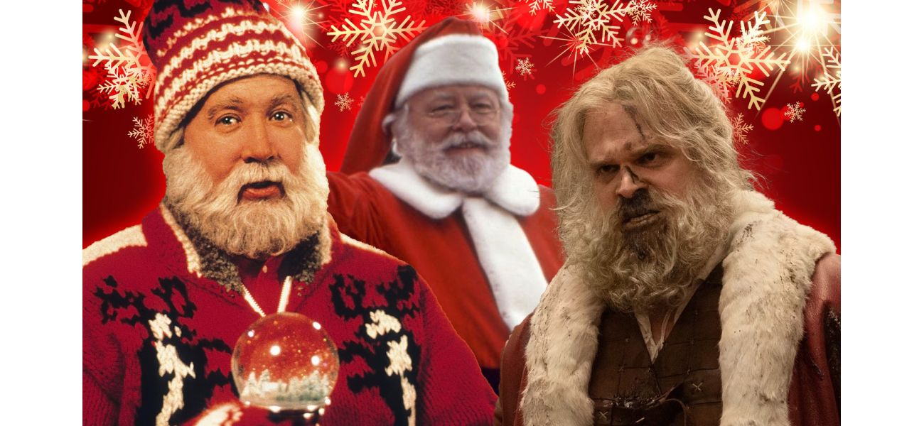 Top Santas in movies, ranging from a drunken one to a Christmas vigilante.