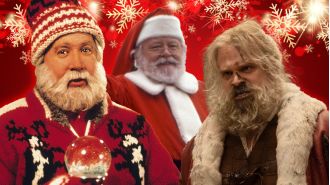 Top Santas in movies, ranging from a drunken one to a Christmas vigilante.