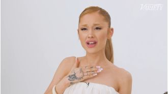 Ariana Grande was unaware of her viral Wicked interview.