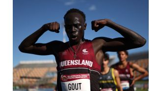 Young runner Gout Gout sets new 200m record and draws comparisons to Usain Bolt.