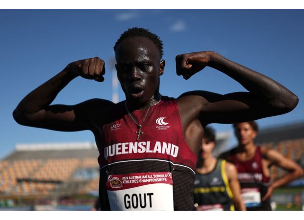 Young runner Gout Gout sets new 200m record and draws comparisons to Usain Bolt.