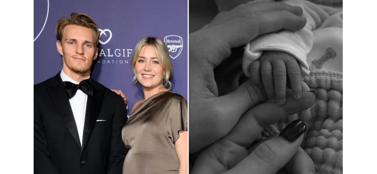 Martin Odegaard, Arsenal's captain, shares the news of his first child's birth.