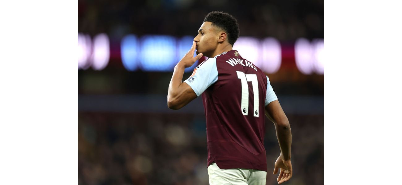 Aston Villa's Ollie Watkins is not in the starting lineup against Southampton.
