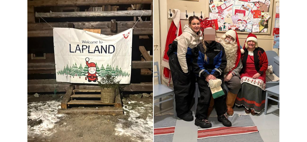 Kids cry on expensive trip to Lapland when Santa confesses he doesn't actually live there.