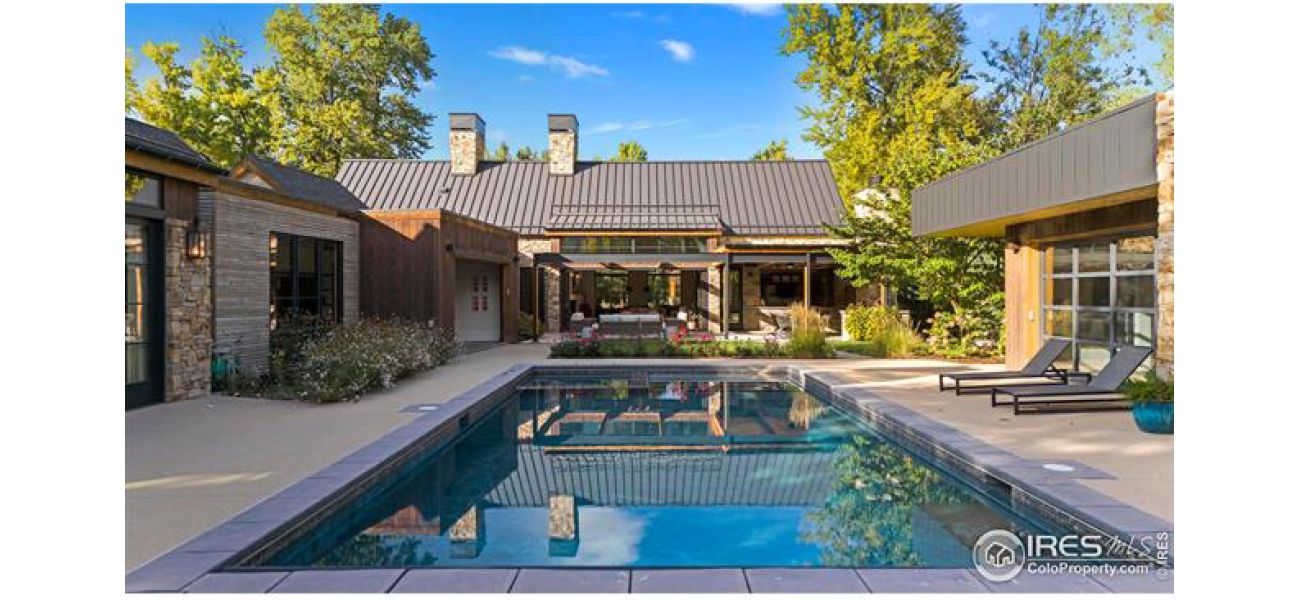 A Boulder variation of the Modern Farmhouse style sells for $10M in November.