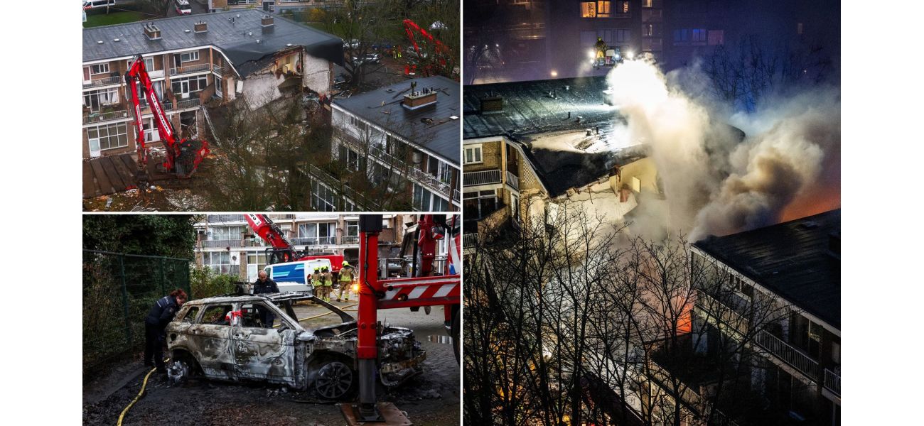 Explosion in apartment complex leaves three dead and more missing.