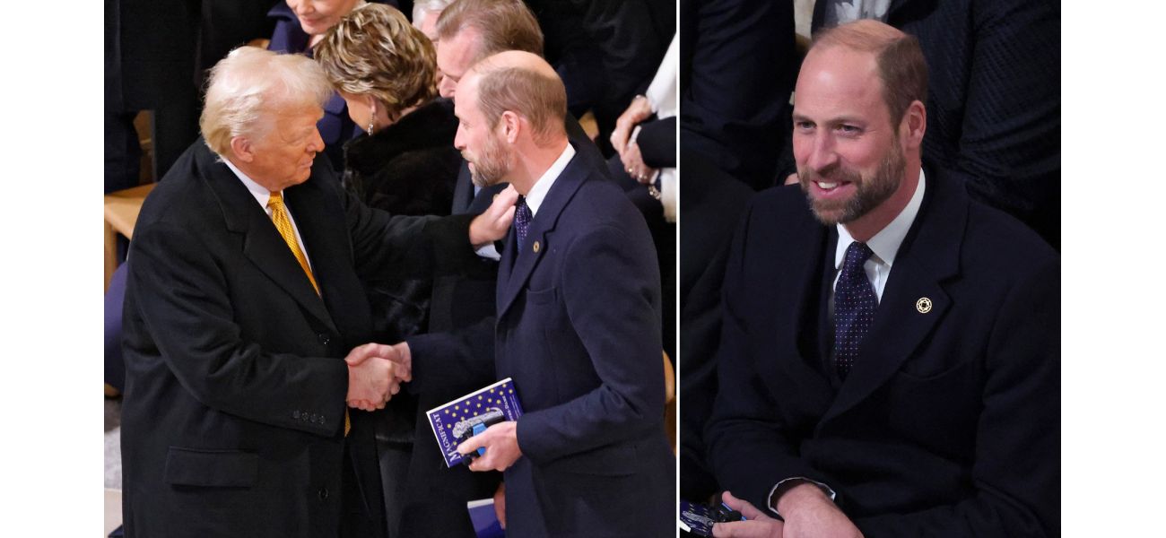 Prince William and Donald Trump attend Notre Dame reopening ceremony.