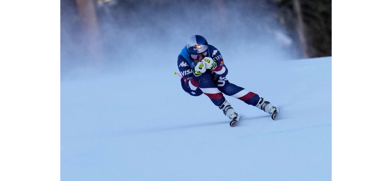 Lindsey Vonn, age 40, competes in two downhill races as part of her comeback journey.