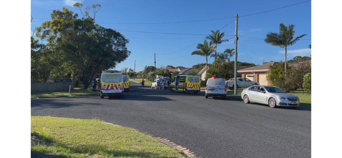 A man's death in an invasion sparks a police pursuit on the NSW North Coast.