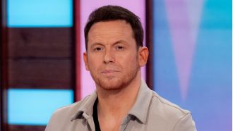 Joe Swash's car was involved in a scary crash when it was hit by a lorry.