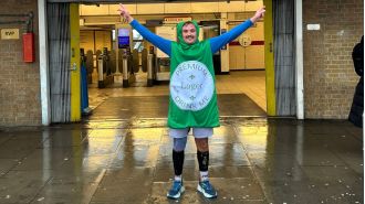 Man discovers hidden parts of London while running subway system.