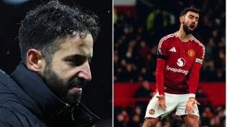 Amorim says he replaced Fernandes due to poor performance in loss to Nottingham Forest.