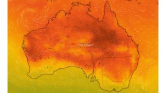 Australia's state is facing an intense wave of heat and storms, prompting a warning to its residents.