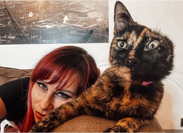 I adopted a one-eared cat and she's ended up costing me £10,000.