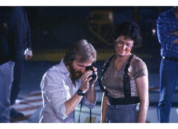Sigourney Weaver shares insights on collaborating with James Cameron, known for being a challenging director.