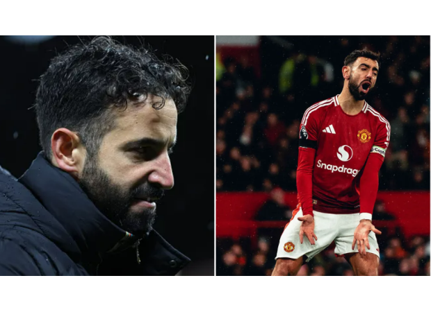 Amorim says he replaced Fernandes due to poor performance in loss to Nottingham Forest.