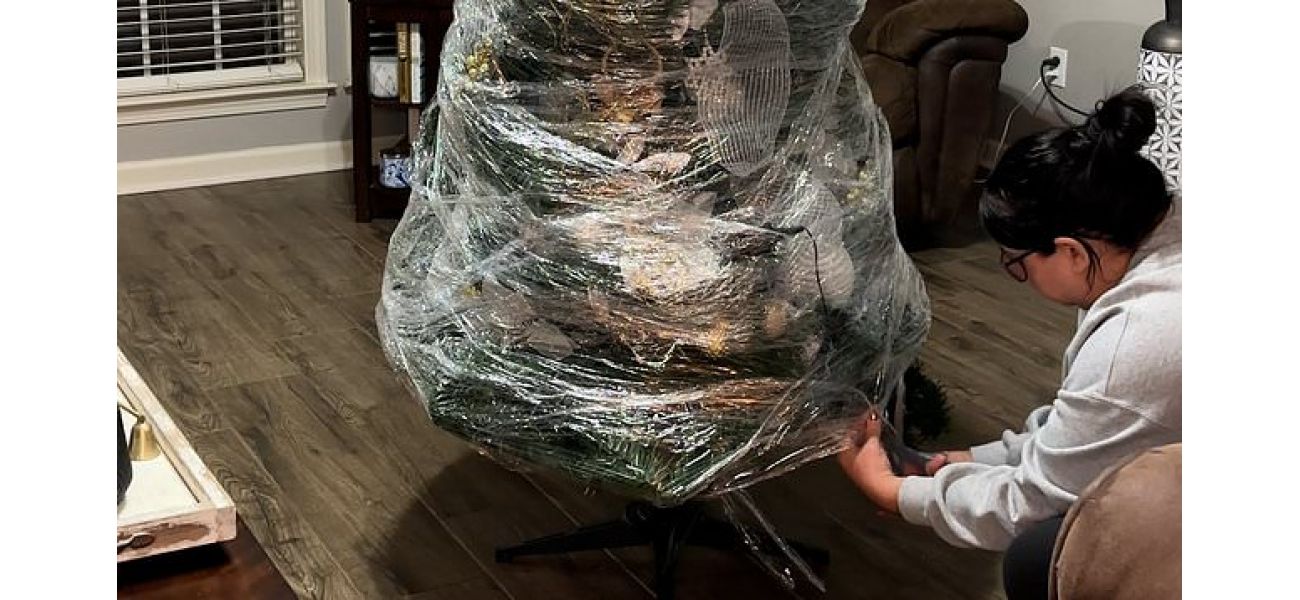 Surprising Christmas tree trick revealed with unbelievable results.