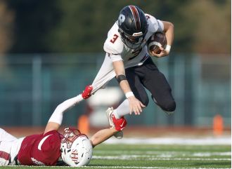 Two touchdowns each from Bamdad and Palmer were not enough to secure the NorCal 6-A title for SHP against Summerville.