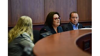 Commissioner Thomas steps down early due to disagreements with fellow colleagues.