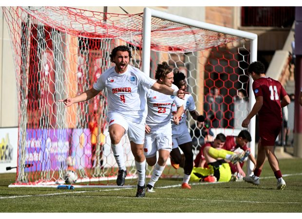 DU Pioneers triumph over UMass, make long-awaited return to men's soccer College Cup after 8 years.