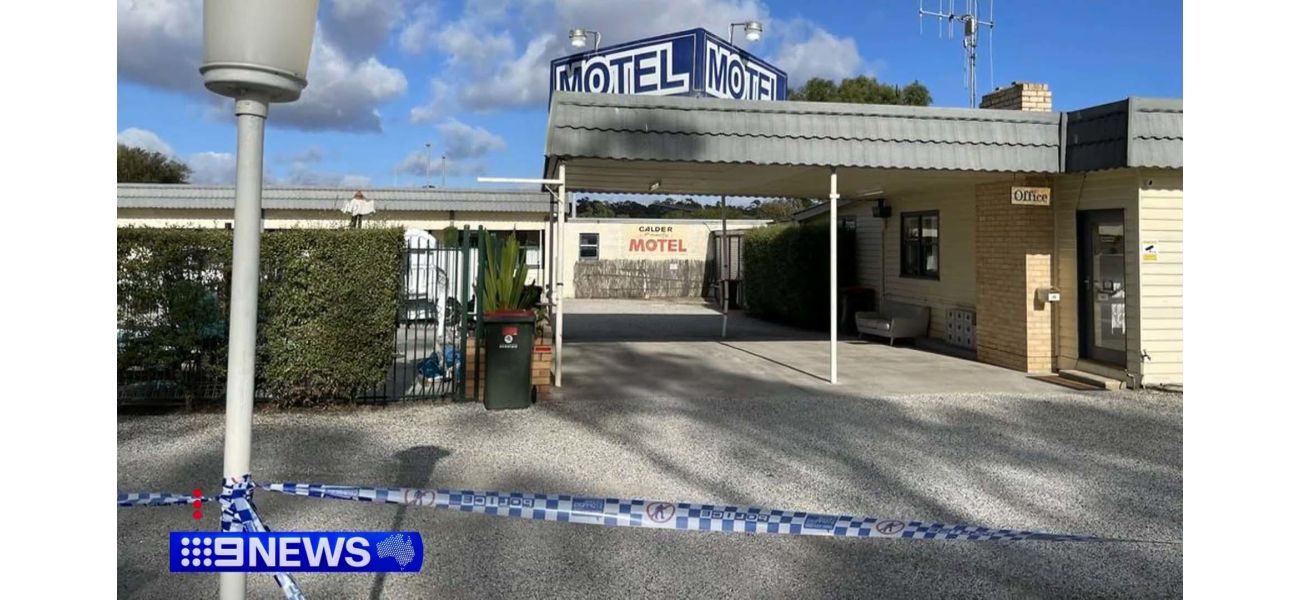 A man has been arrested and charged for killing someone in a motel in Victoria through a stabbing.