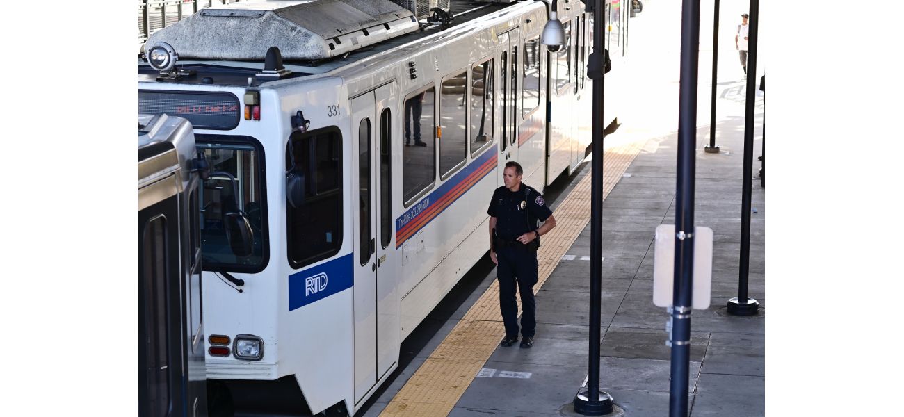 A person riding a scooter was badly hurt when they were involved in an accident with a train operated by the Regional Transportation District in Denver.