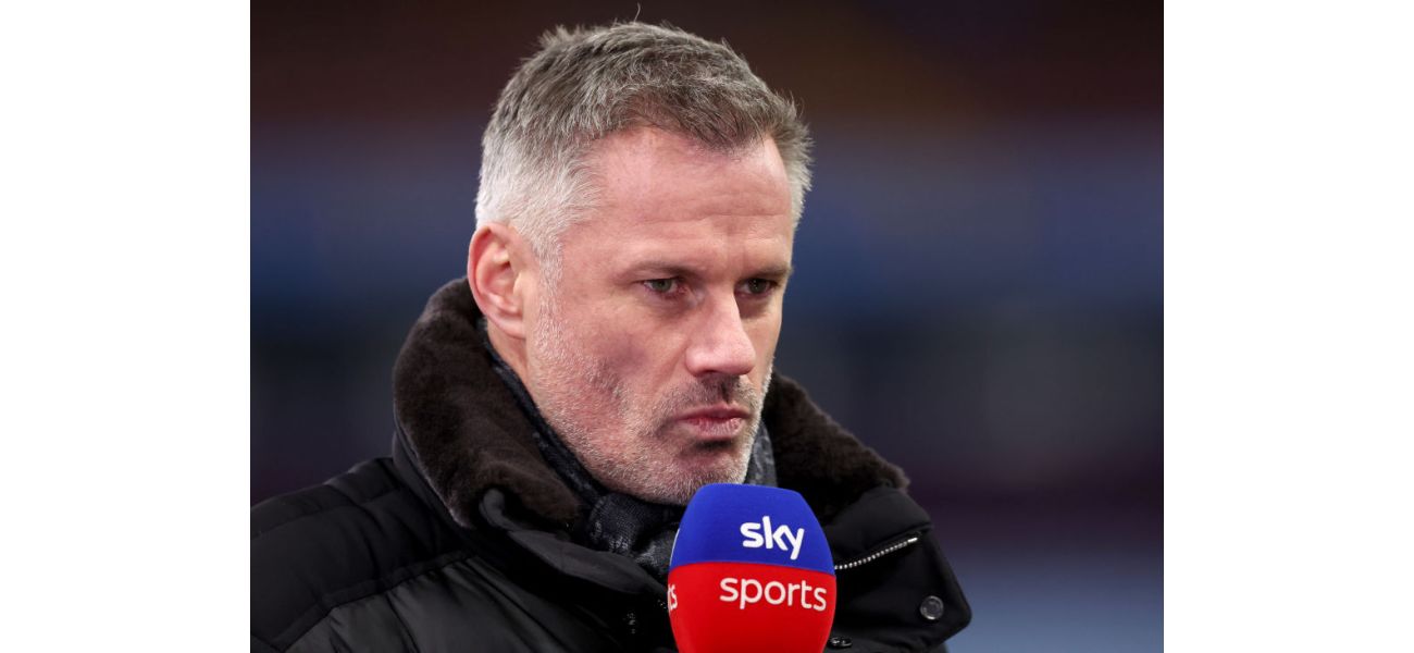 Carragher criticizes Chelsea player for mistakes against Tottenham.