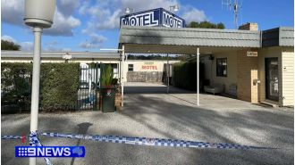 A man has been arrested and charged for killing someone in a motel in Victoria through a stabbing.