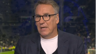 Paul Merson criticizes an Arsenal player for their actions during a tie with Fulham, calling it 