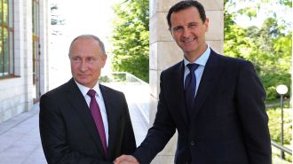 Russia discloses whereabouts of Syrian leader Assad who had previously disappeared from public view.
