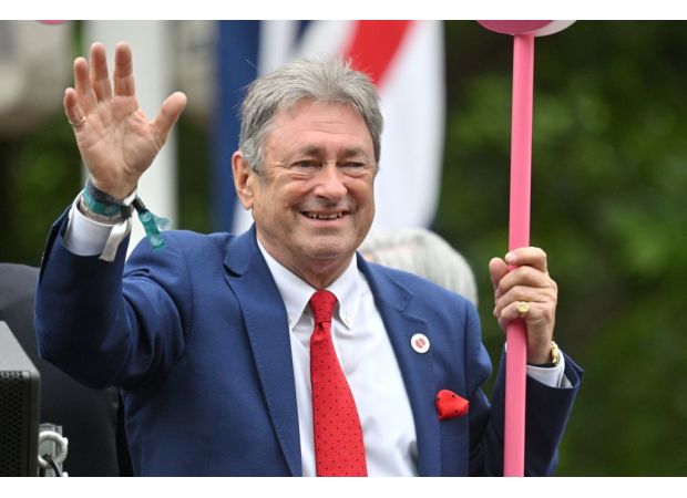 Gardening guru Alan Titchmarsh narrowly escapes death after being bound and burned.