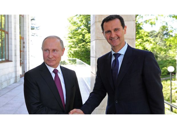 Russia discloses whereabouts of Syrian leader Assad who had previously disappeared from public view.