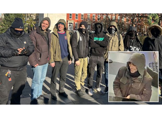 Contestants resembling the UnitedHealthcare gunman meet in a park shortly after the CEO's murder.