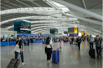 What are the guidelines for airport check-in before your flight?