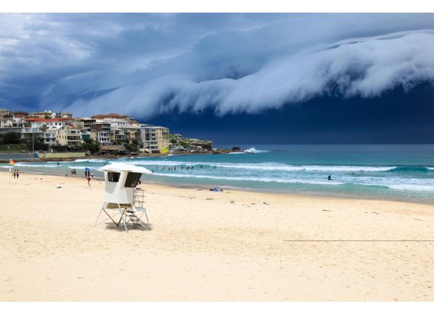 Finding a place to swim during a storm is a big dilemma - here's the solution.