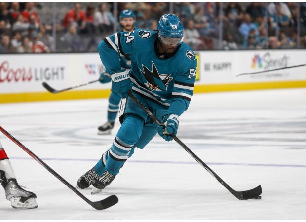 San Jose Sharks put seldom-used player on waivers.