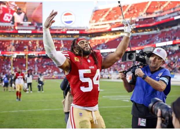The 49ers were happy with their win against the Bears.