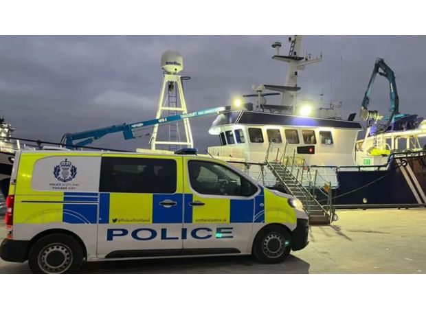 Unidentified human remains discovered in a small plane found near UK coast.