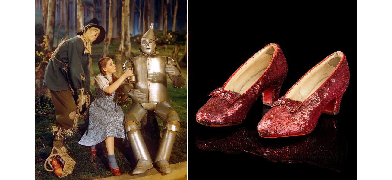 FBI sting leads to sale of stolen Wizard of Oz ruby slippers for $28 million.
