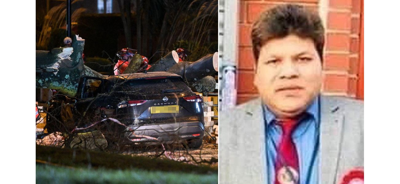 A dedicated father of seven tragically died when a tree fell on his car during Storm Darragh.