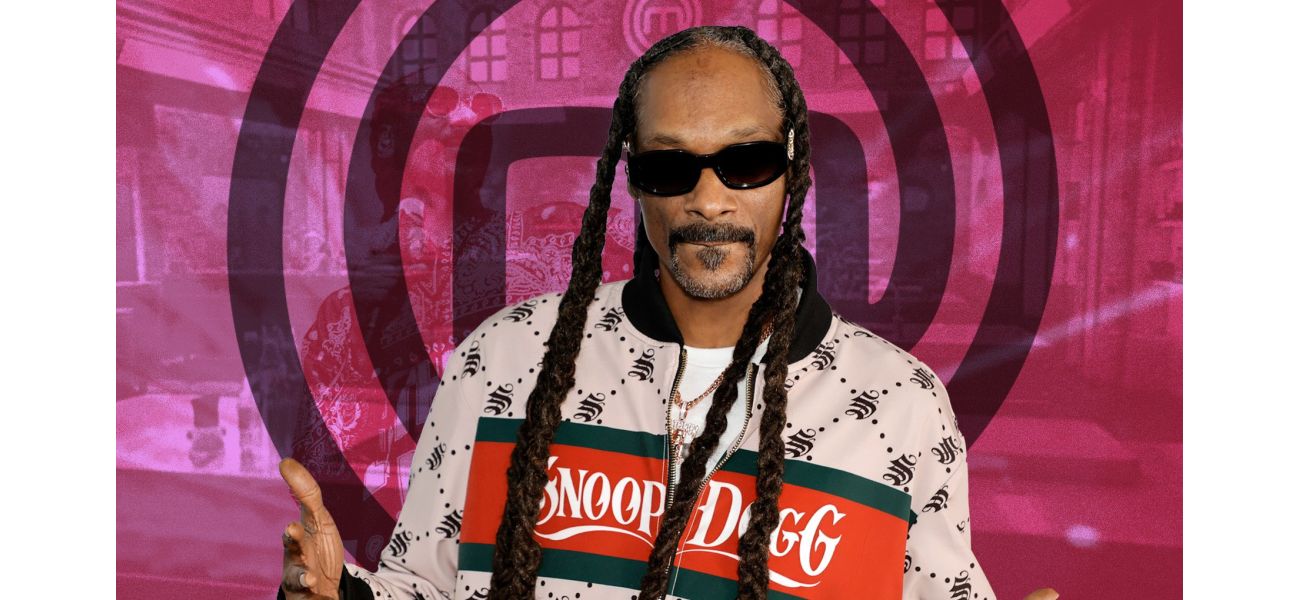 Snoop Dogg wants to take over MasterChef from Gregg Wallace and he's not joking.