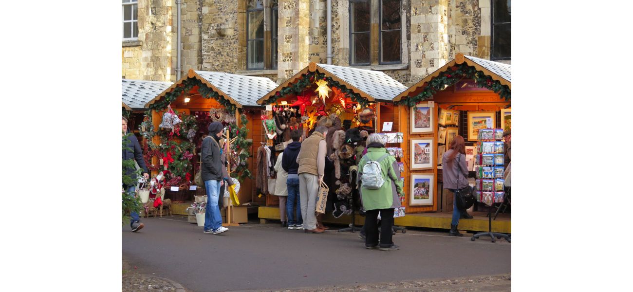 The UK's top town for Christmas shopping offers a unique experience.