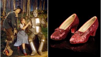 FBI sting leads to sale of stolen Wizard of Oz ruby slippers for $28 million.
